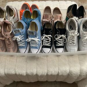 Women's Sneakers Collect. - Black, White, Blue, Blush, Conv.,Coach, Nike, MK